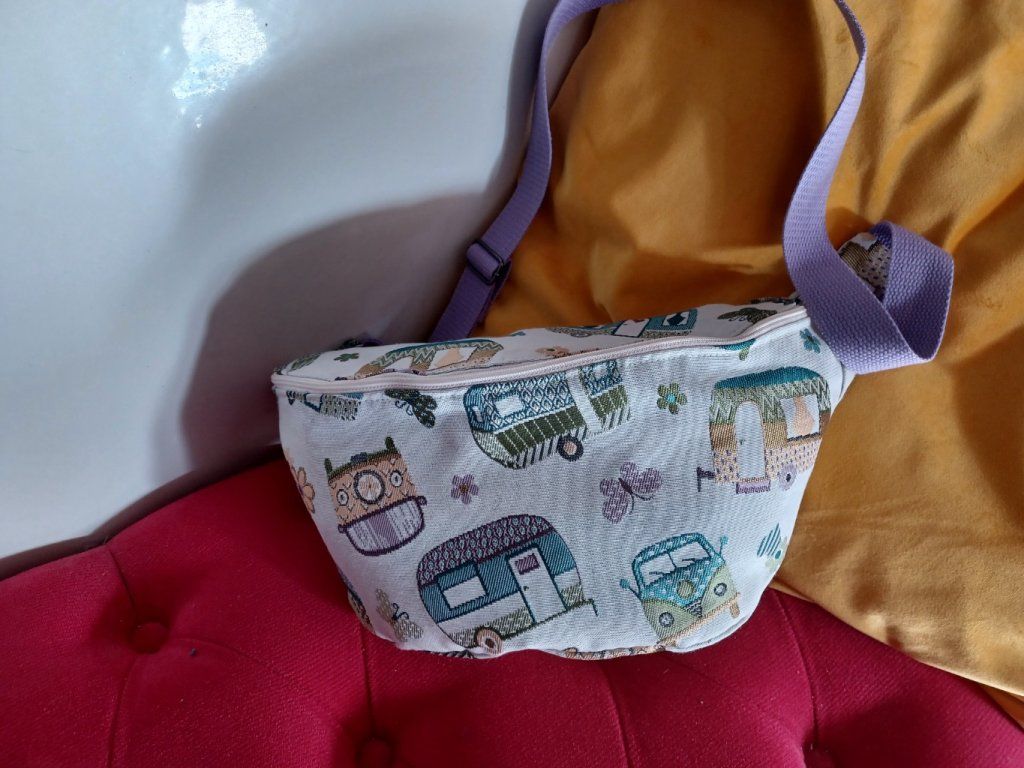 SAC BANANE CARAVANES VINTAGE