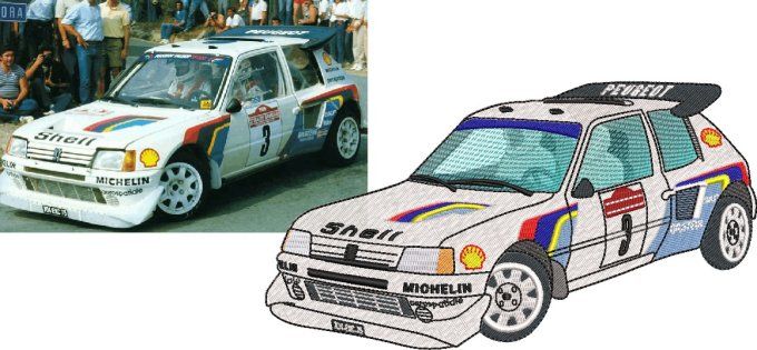 MOTIF SUR COMBINAISON PILOTES RALLYE