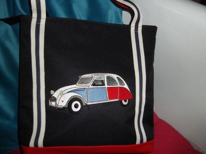 SAC " COLLECTION VOITURES  2 CV COCORICO     