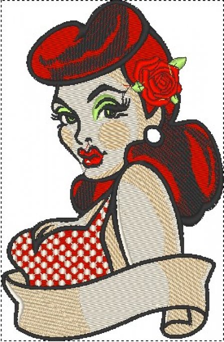 PIN UP ROUGE