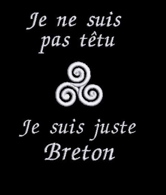 JE NE SUIS PAS TETU JE SUIS JUSTE BRETON  